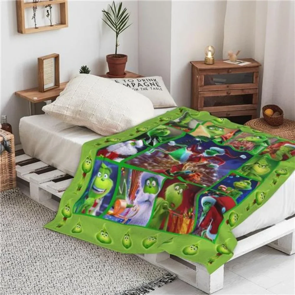 Blanket | Grinch Christmas Decoration Blanket for Christmas 50